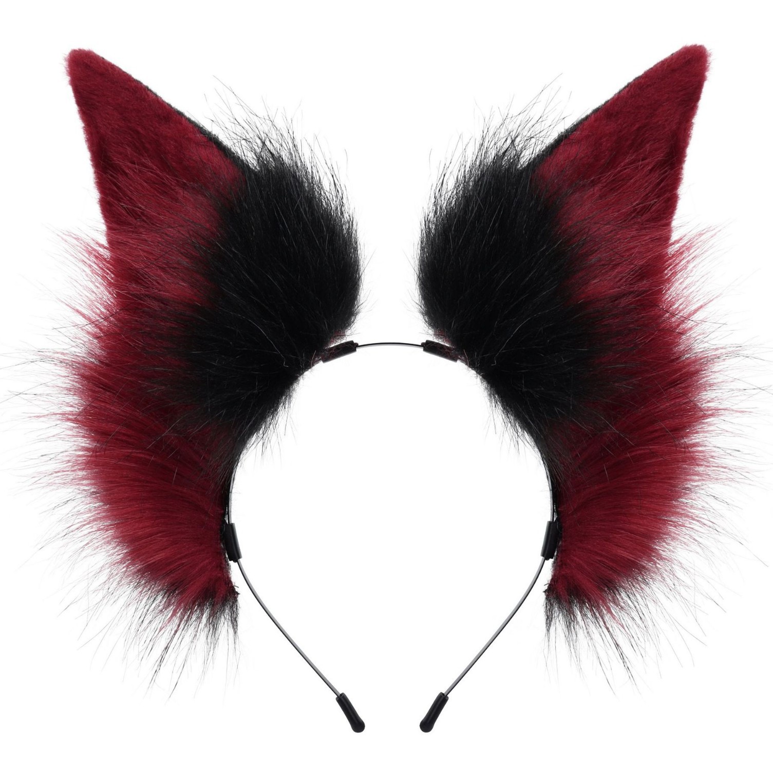 Fuzzy Cat Girl Animal Ears Headband, Cat Ears Cosplay Halloween Party Fox Hair Accessory