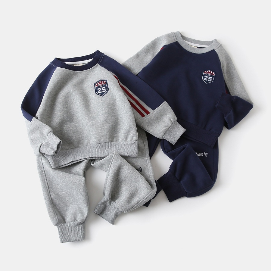 Huamian Thick Hoodie and Pants Two Piece Set