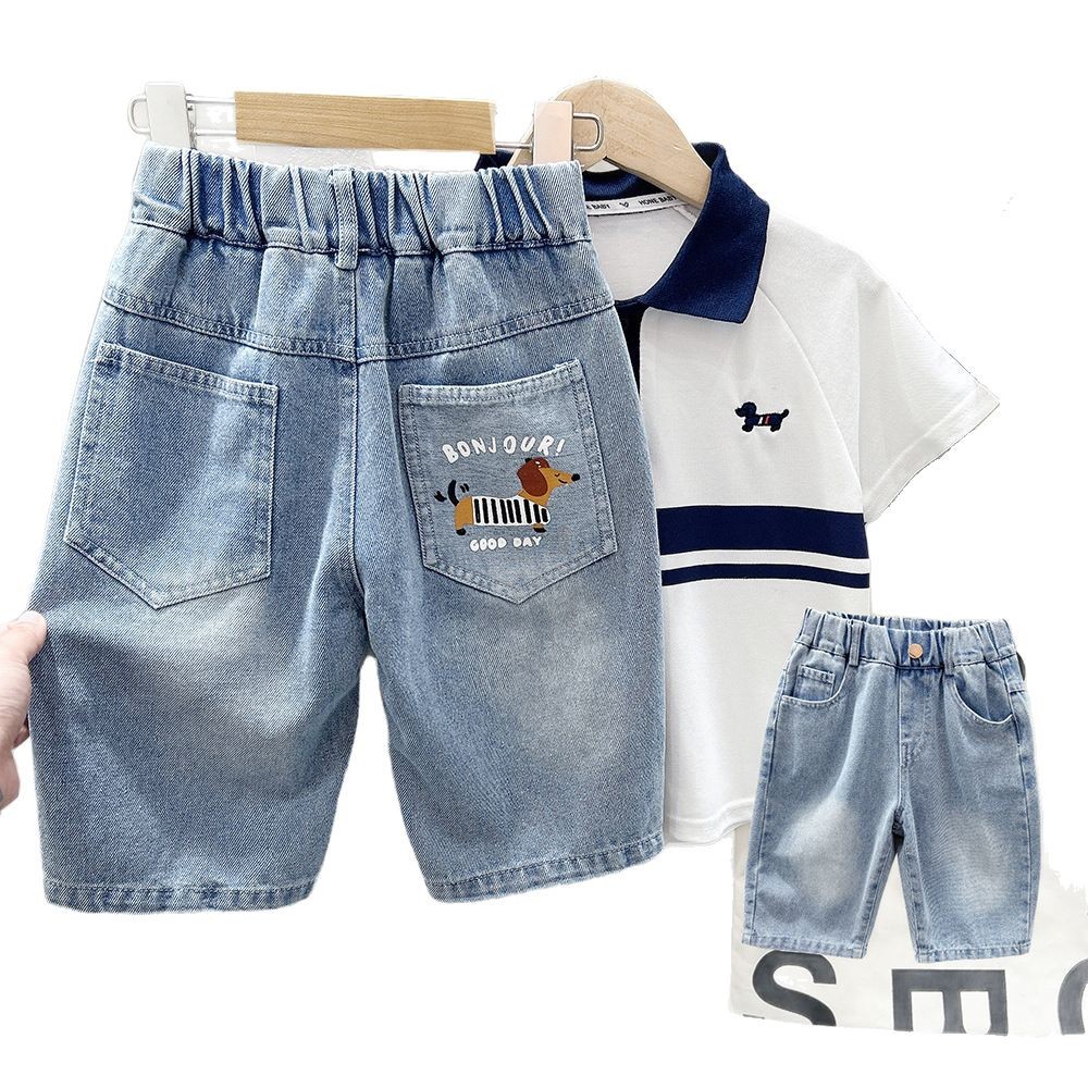 Loose-Fit Mid-Length Shorts for Boys, Lightweight Design