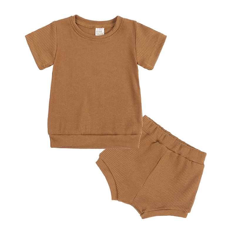 Children's thread cotton two-piece set for children