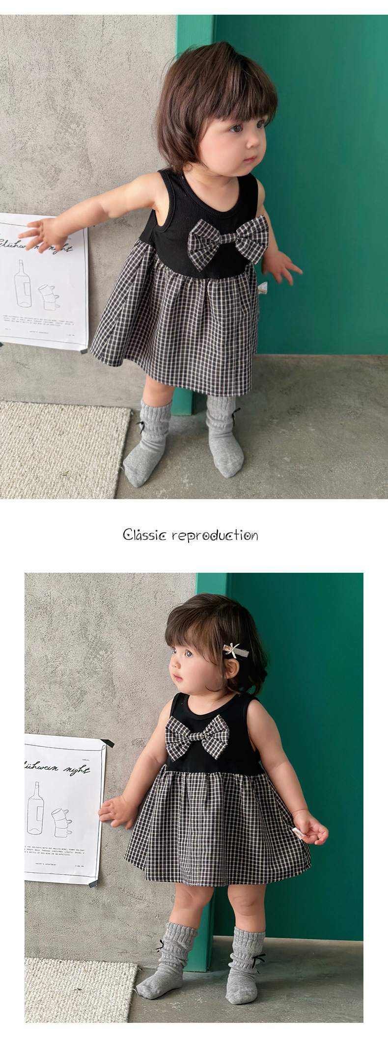 Charming Baby Sleeveless Dress 4