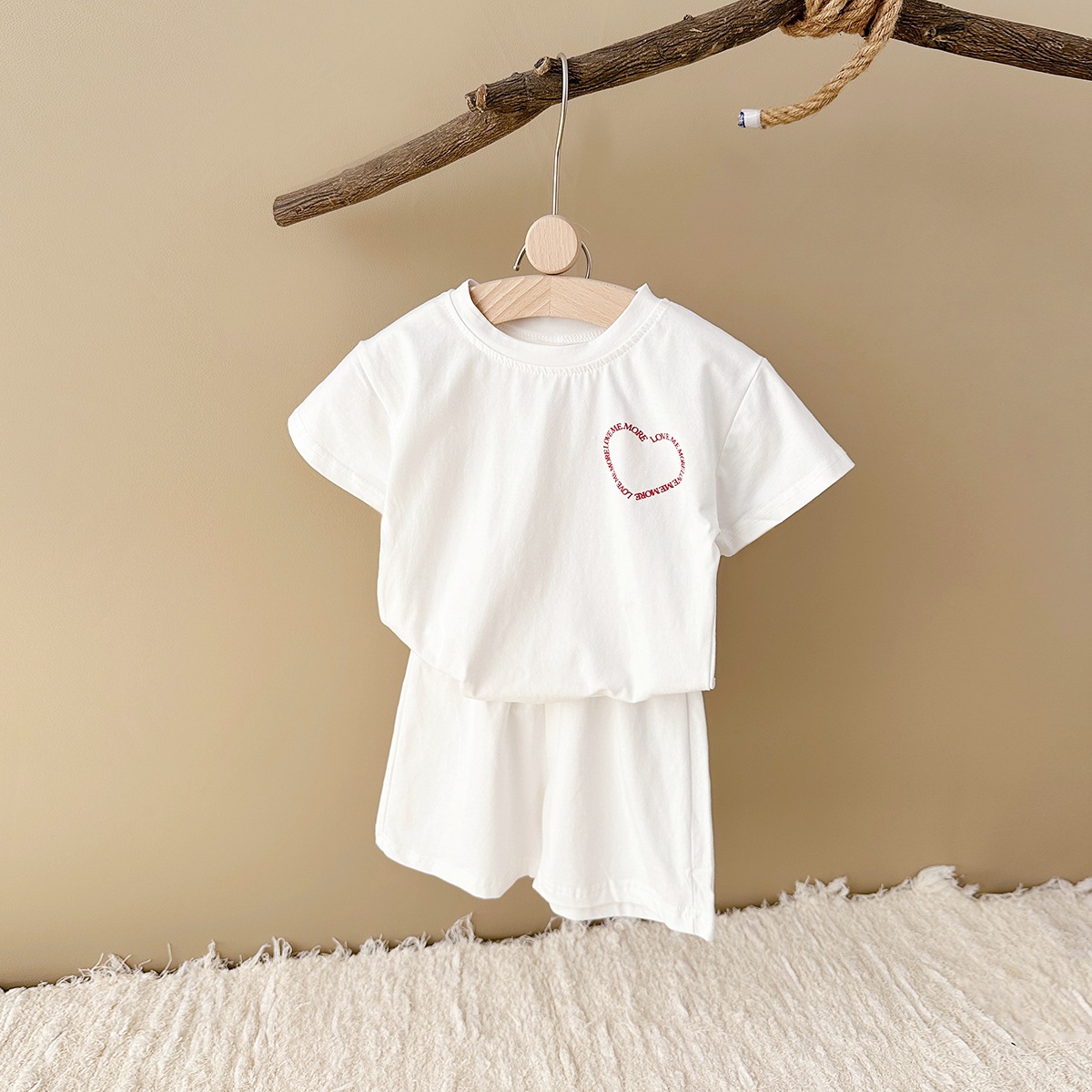 Summer Love Printed Hoodie Pants