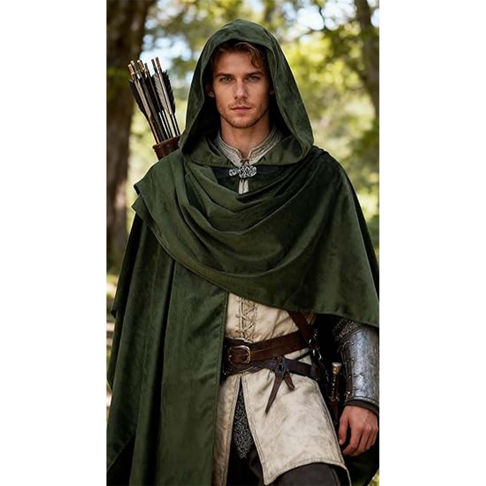 Medieval Knight Cape for Adults detail image 3
