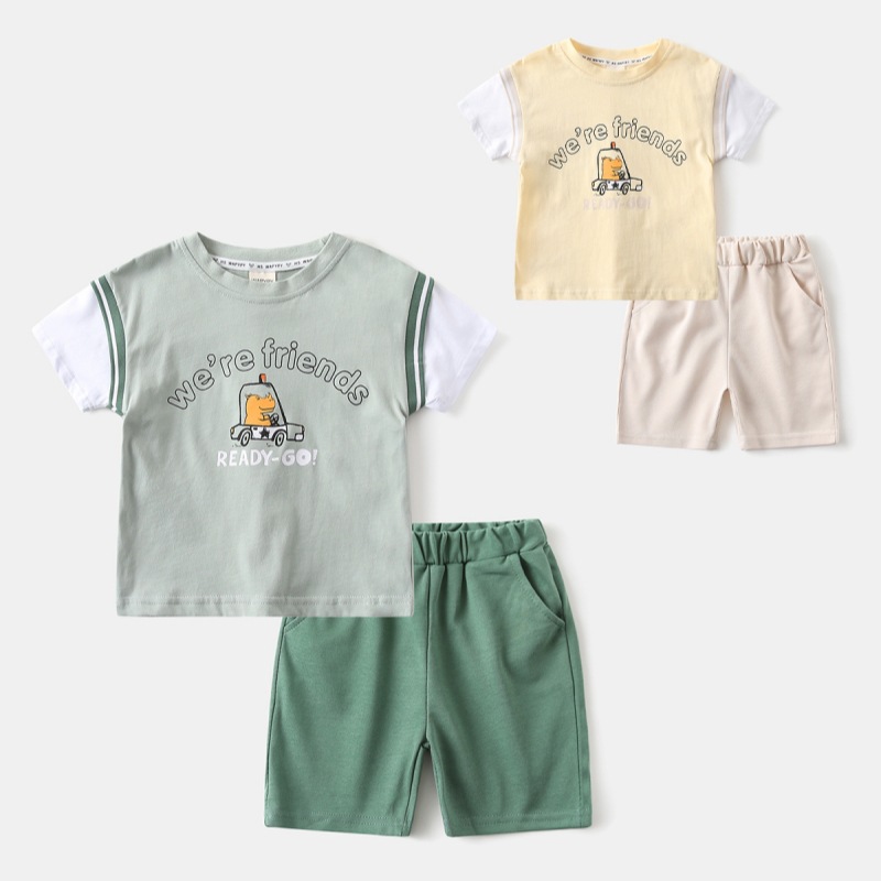 Boys' Summer Short Sleeve Set
