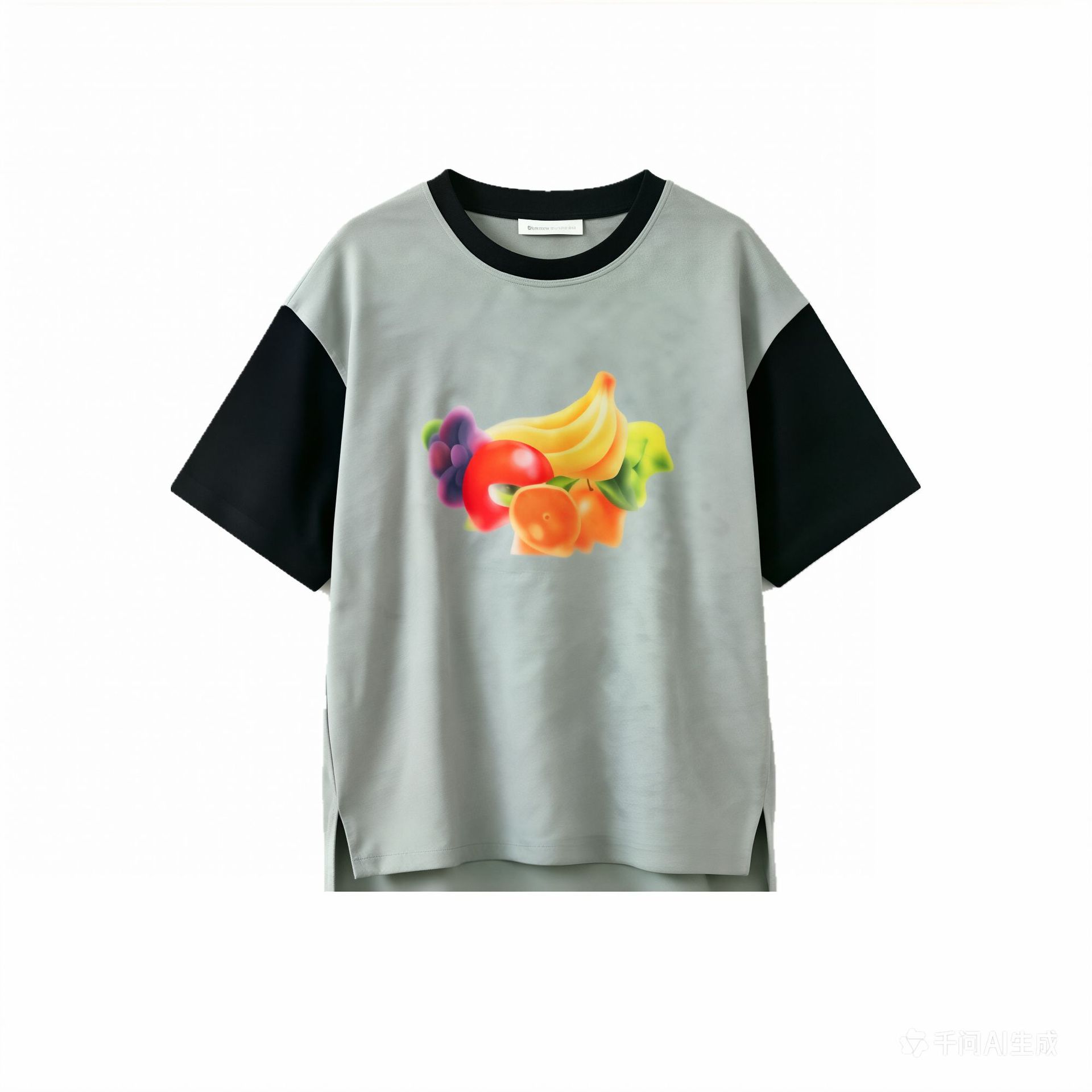 Boys' summer pure cotton short sleeved T-shirt