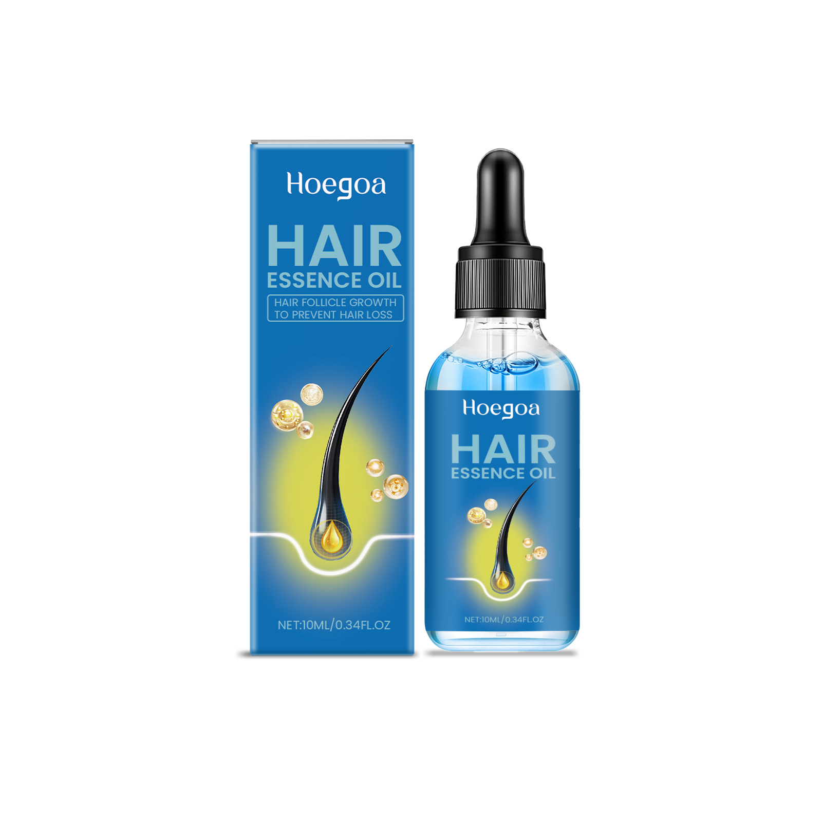 Hoegoa Hair Care Serum, Gently Moisturizes And Hydrates Smooth, Soft And Luminous Hair Treatment For
