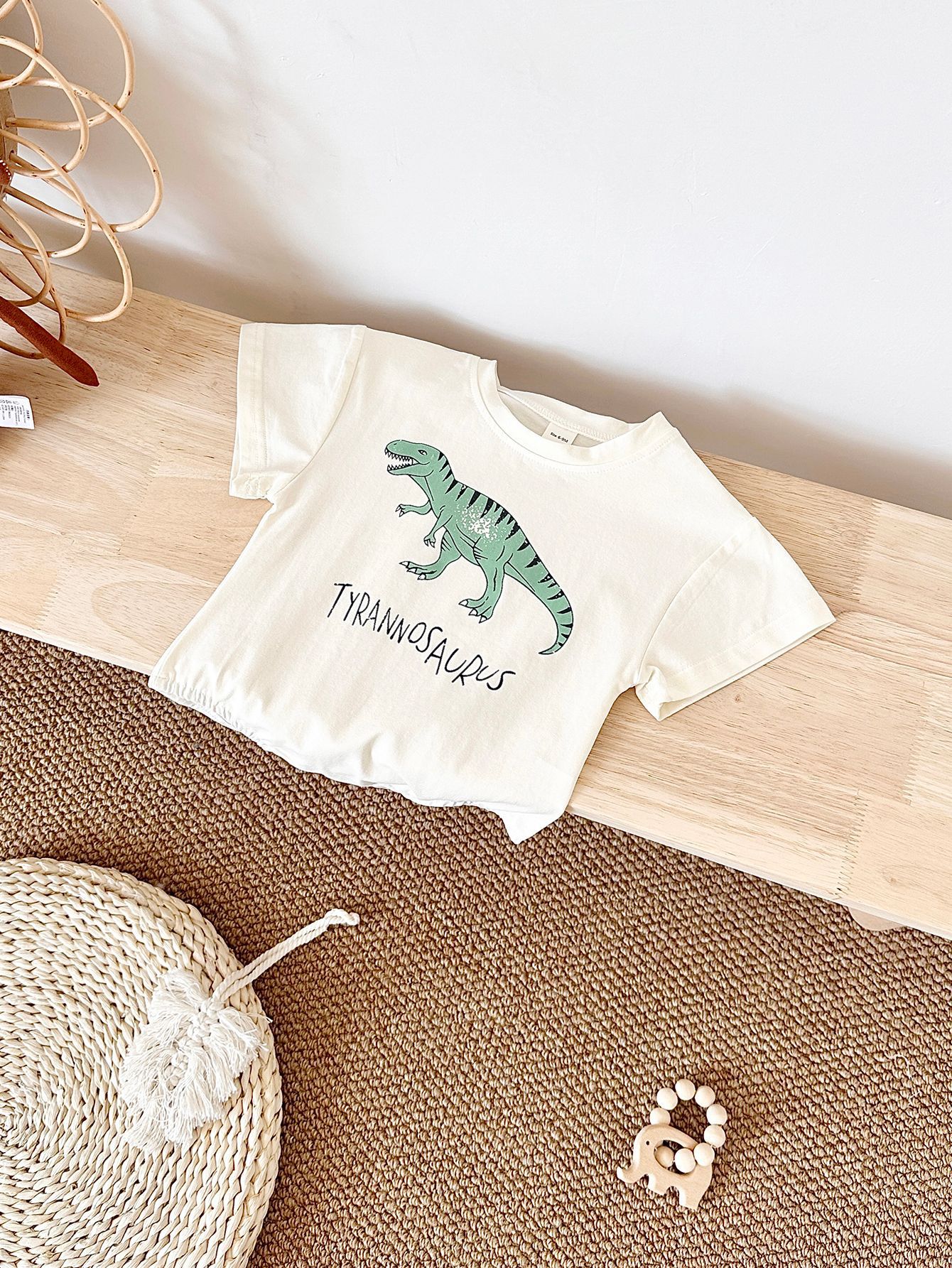 Baby Dinosaur Onesie in Purple