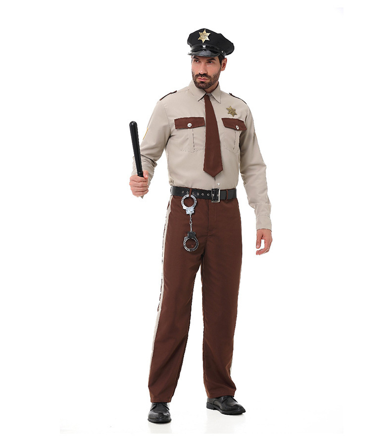 Police Chief Costume for Kids and Adults detail image 4