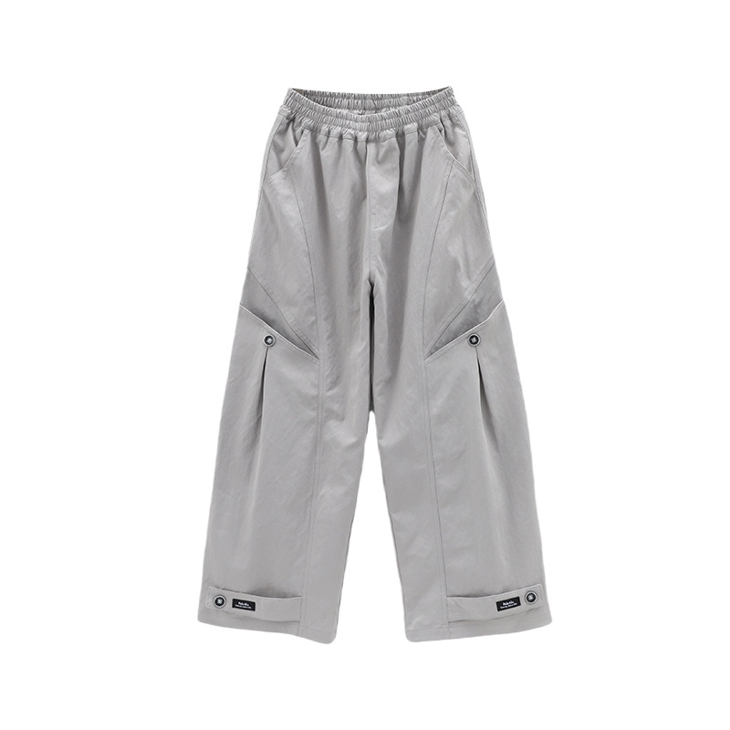 Casual Straight Leg Pants for Boys Streetwear Look Kids Casual Trousers