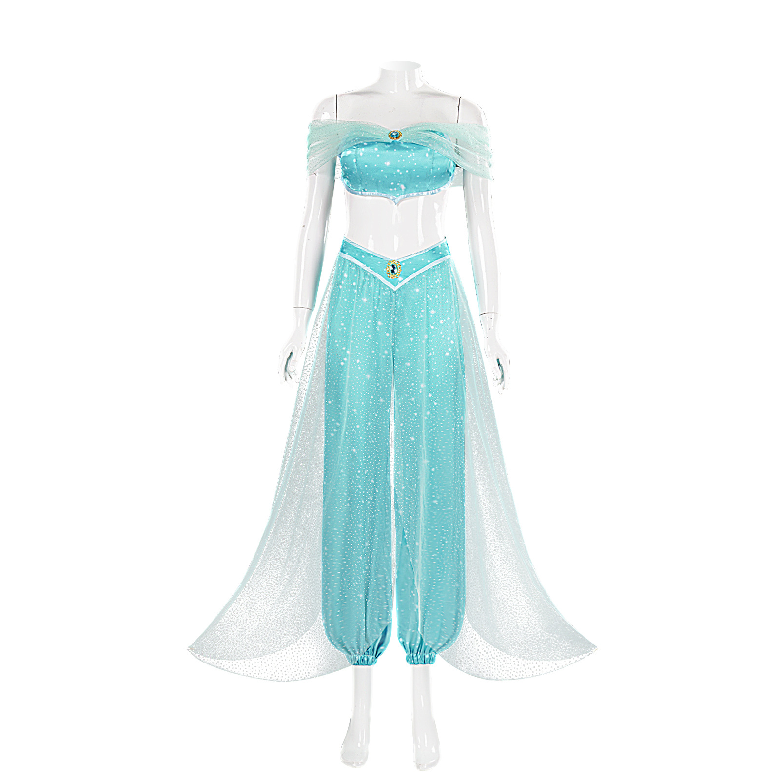 Aladdin Princess Jasmine Adult Cosplay Costume Factory for Adults and Children