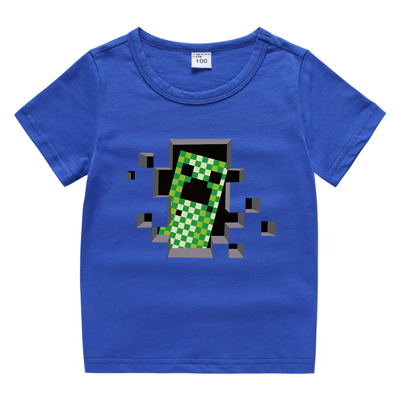 Children's summer short sleeved T-shirt