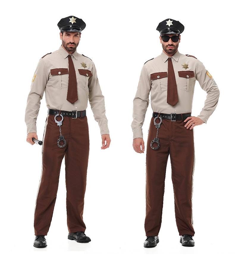 Police Chief Costume for Kids and Adults detail image 5