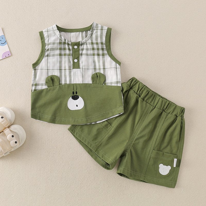 Baby Lightweight Vest Set Image 4