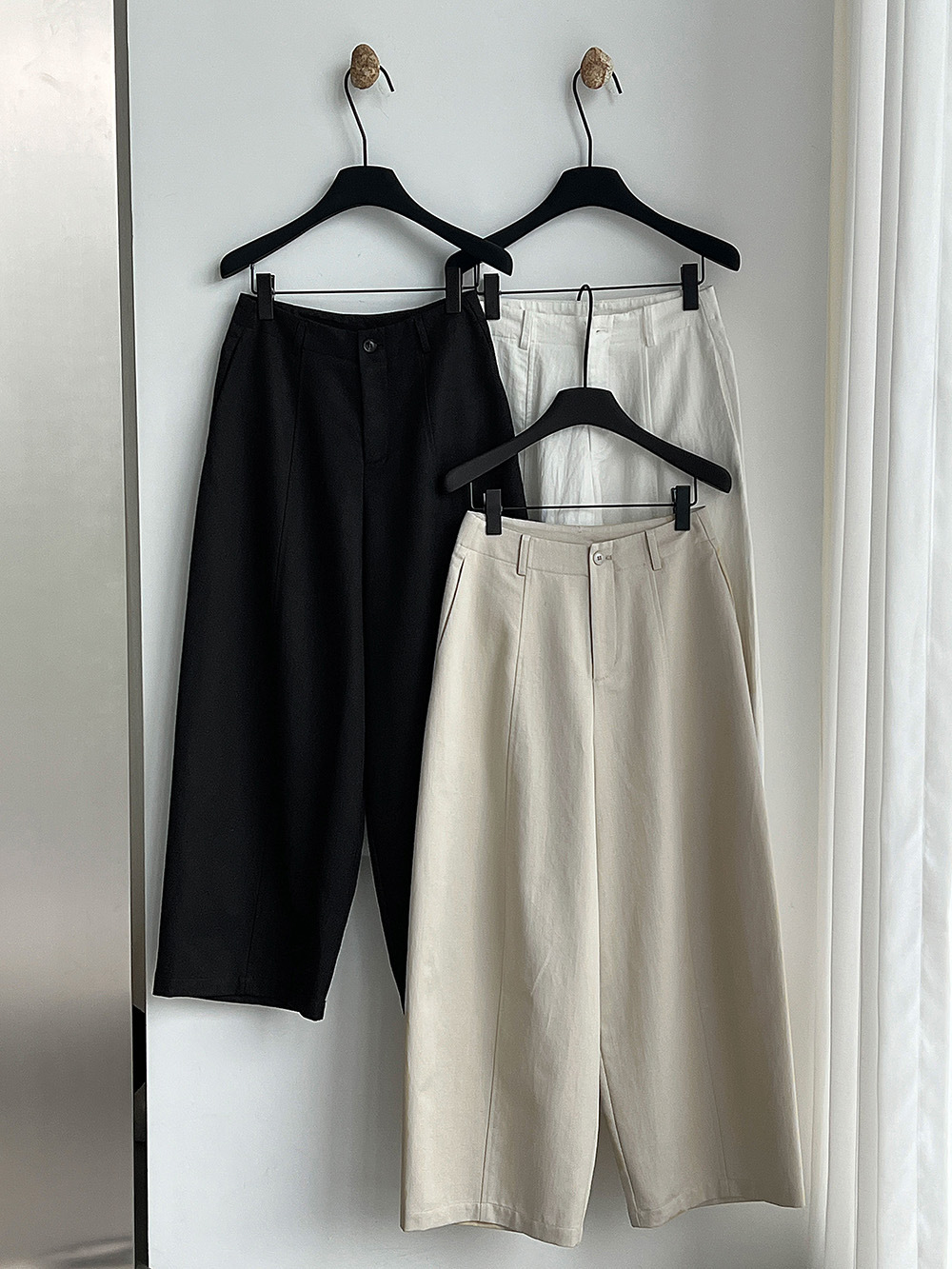 Flowing Wide-Leg Trousers