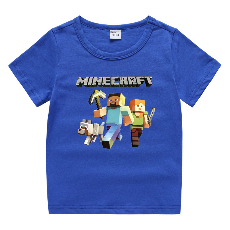 Children's summer short sleeved T-shirt