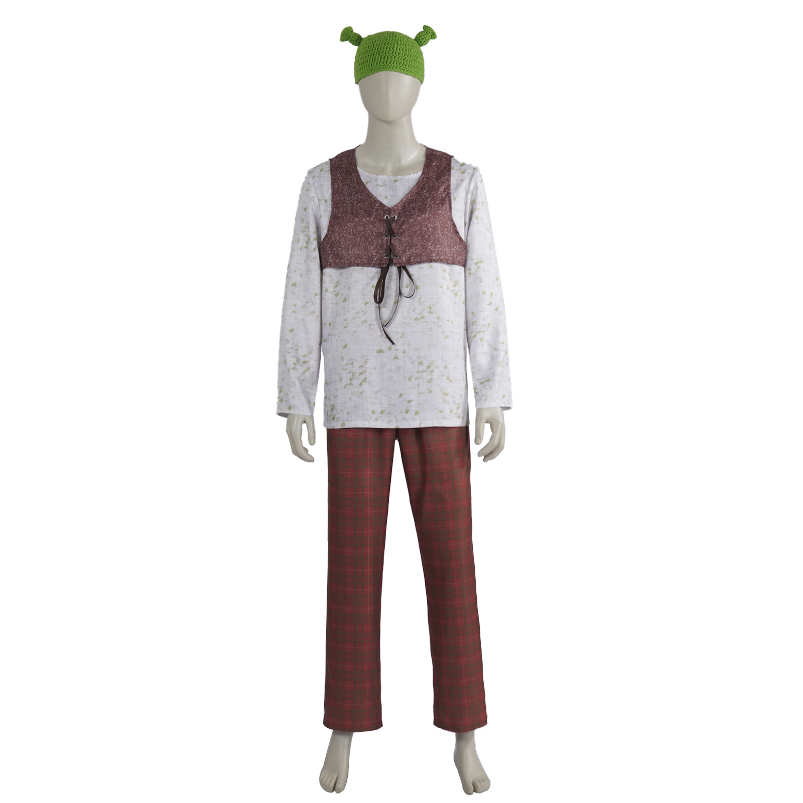 Shrek Costume, Shrek Cosplay Role Play Stage Costume