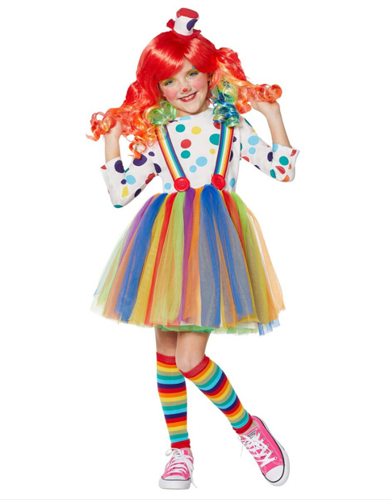 Creepy Clown Costume for Girls detail image 14