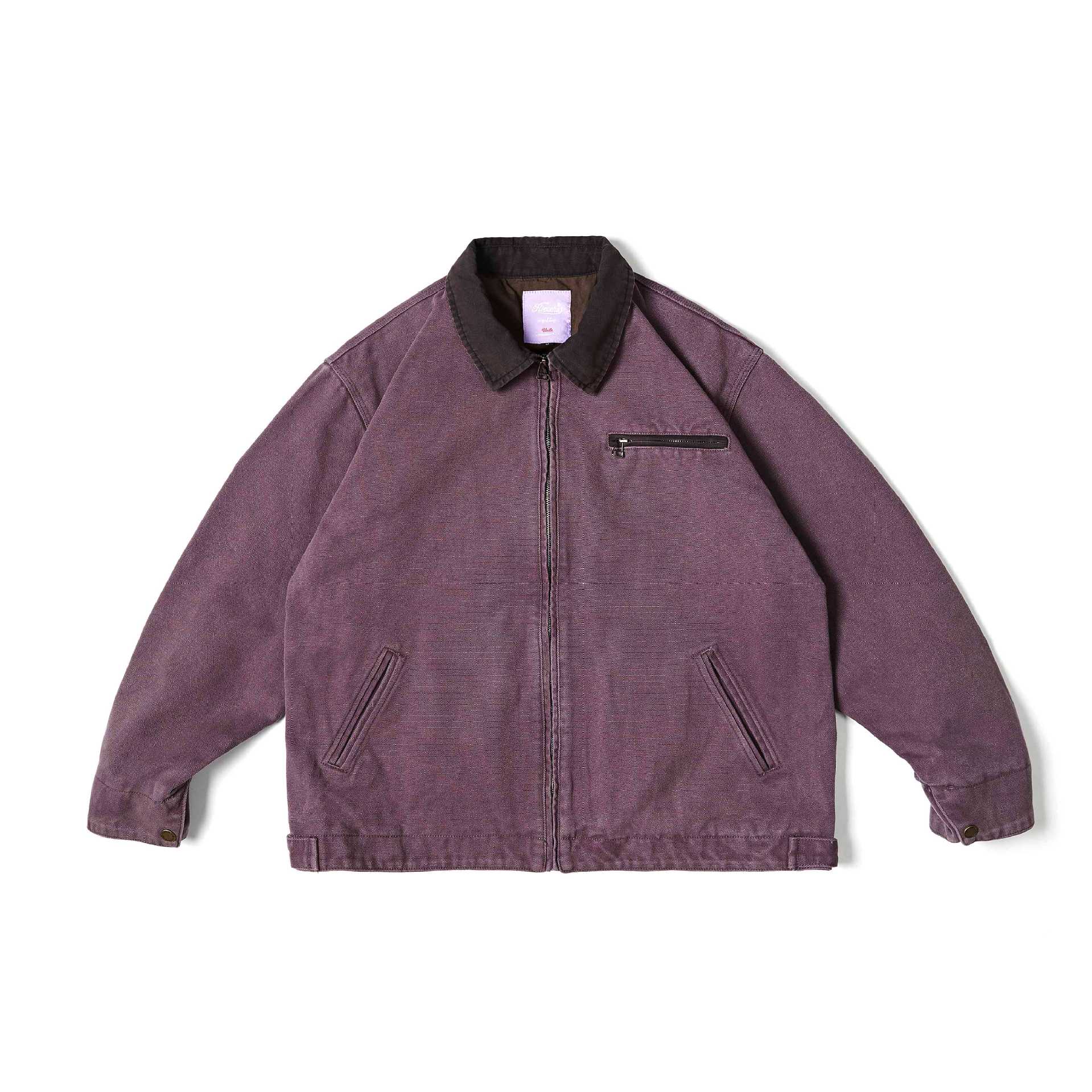 Patchwork Collar Detroit Work Jacket Outerwear