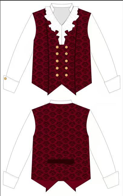 Vampire Devil Costume for Men detail image 5