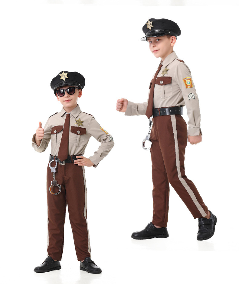 Police Chief Costume for Kids and Adults detail image 12