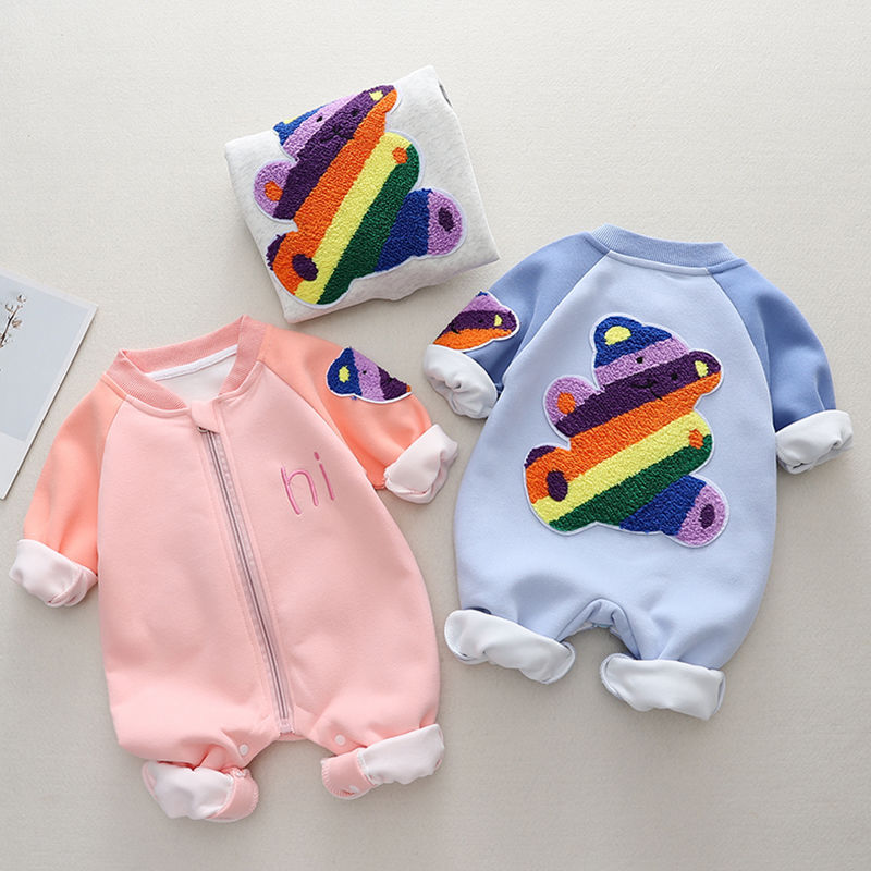 Baby Boy Romper Cute for Moon Celebration Adorable Outerwear