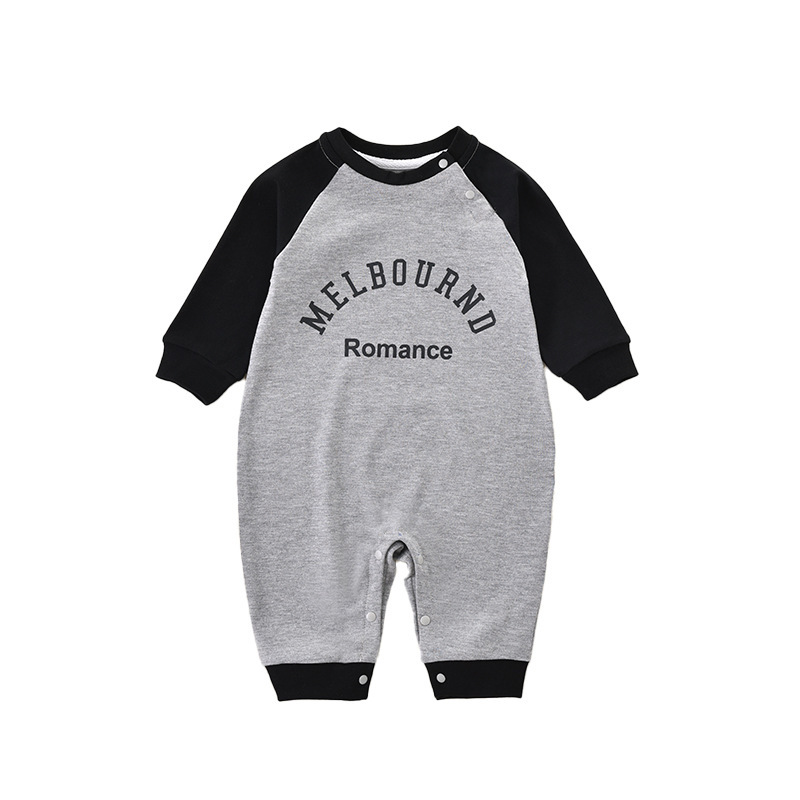 Baby Cute Romper, Adorable Boy Baby Full Moon 100-Day Trendy Outing Crawler Suit