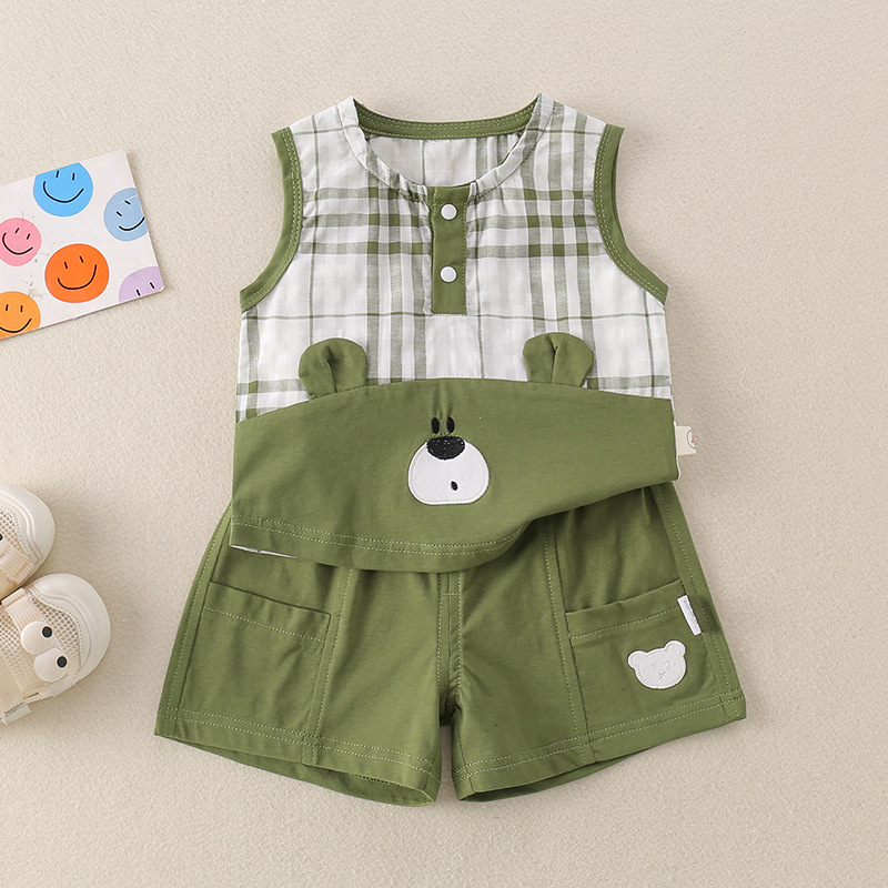 Baby Lightweight Vest Set Image 1