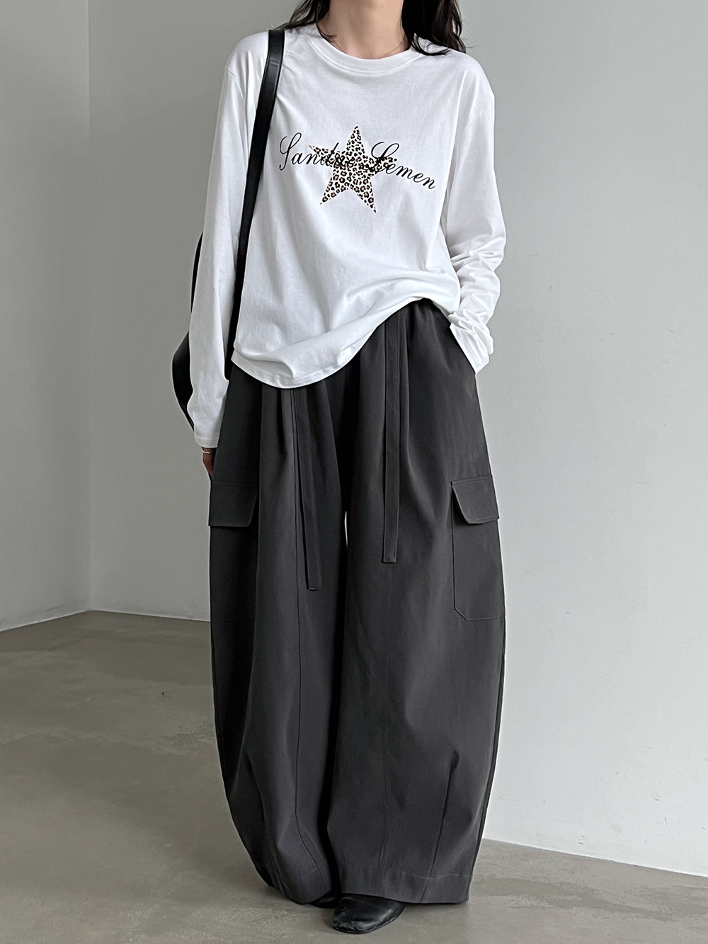 Drawstring Cargo Trousers