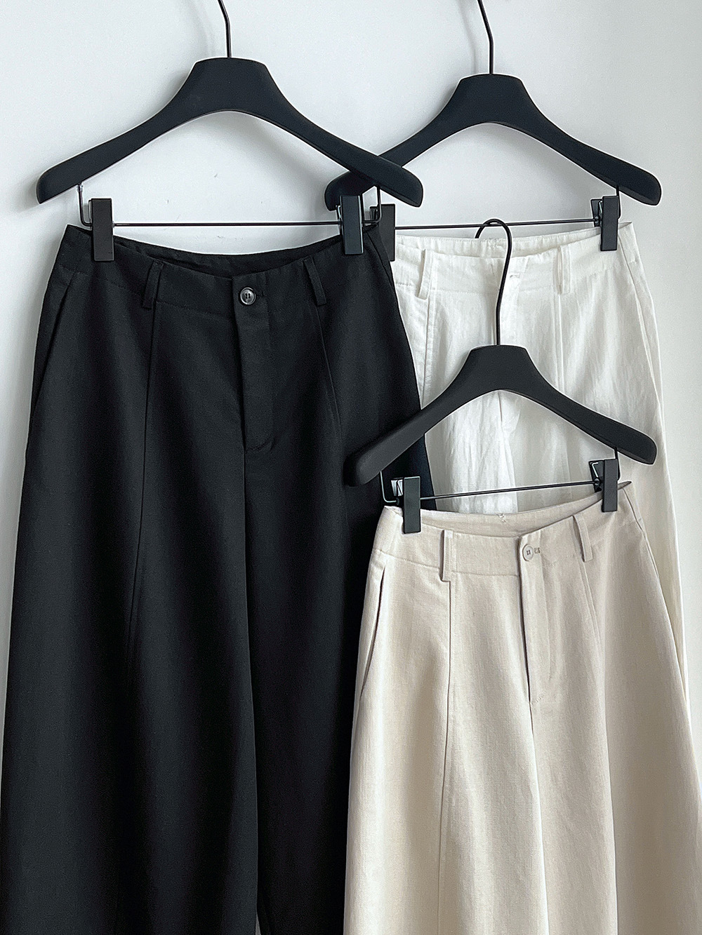 Flowing Wide-Leg Trousers