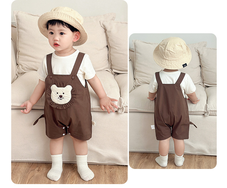 Clothing Baby Romper Bear Set
