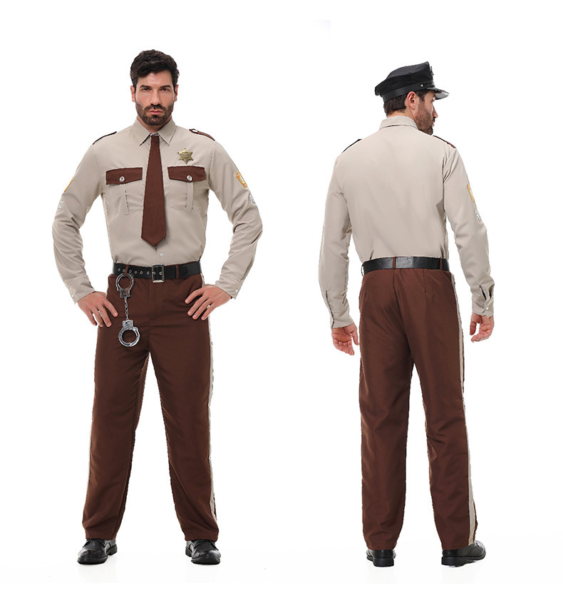 Police Chief Costume for Kids and Adults detail image 6