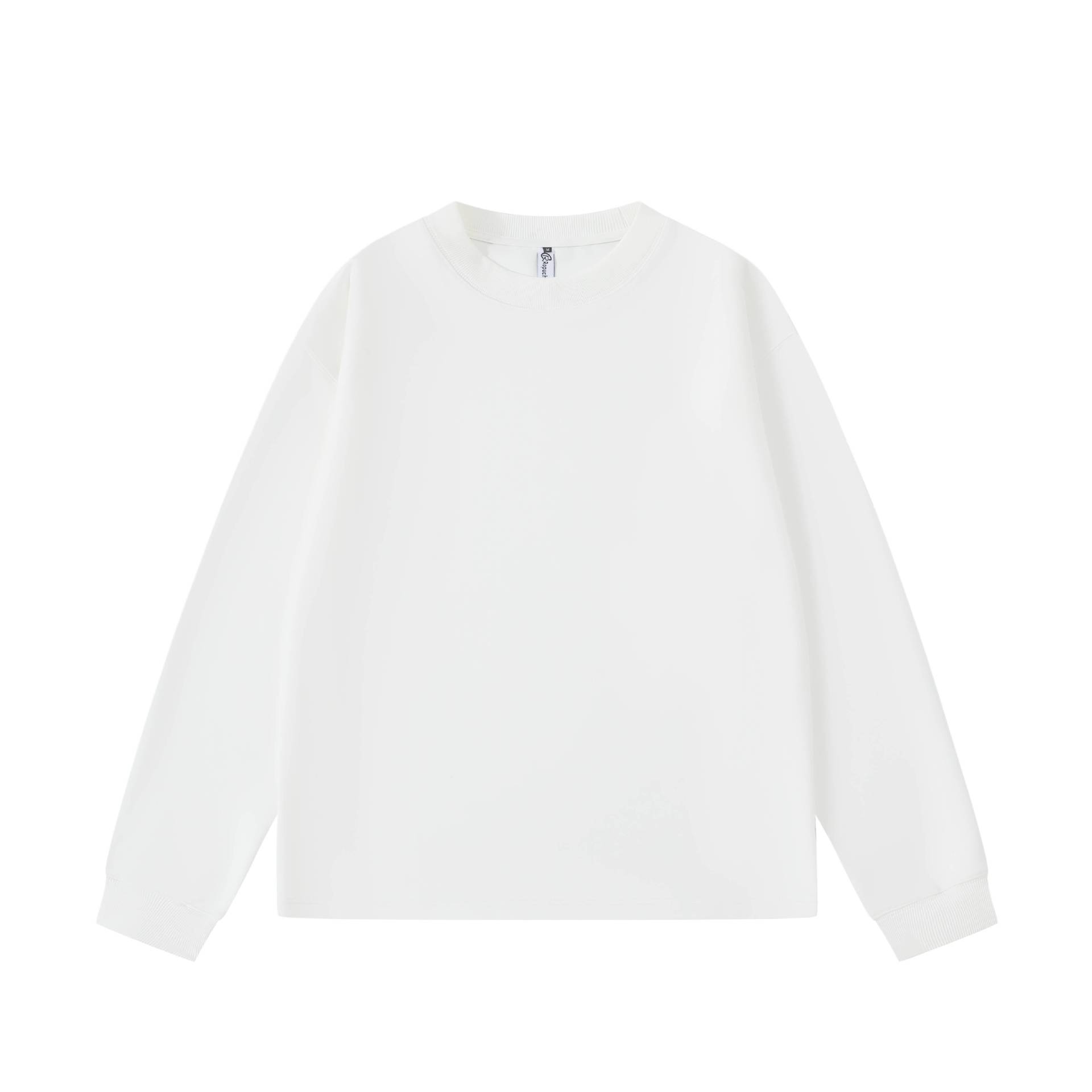 Casual Loose Round Neck Sweatshirt Basic and Simple Design