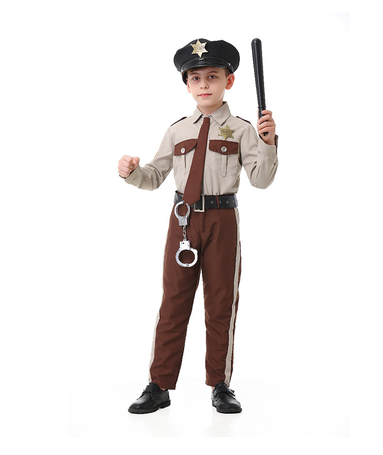 Police Chief Costume for Kids and Adults detail image 10