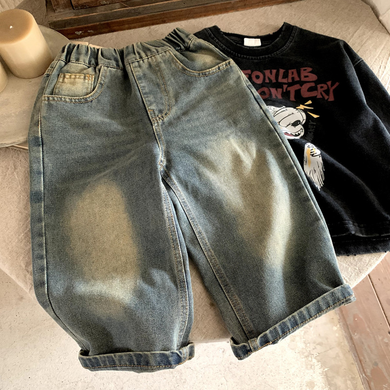 Children's jeans autumn style boys' clothing