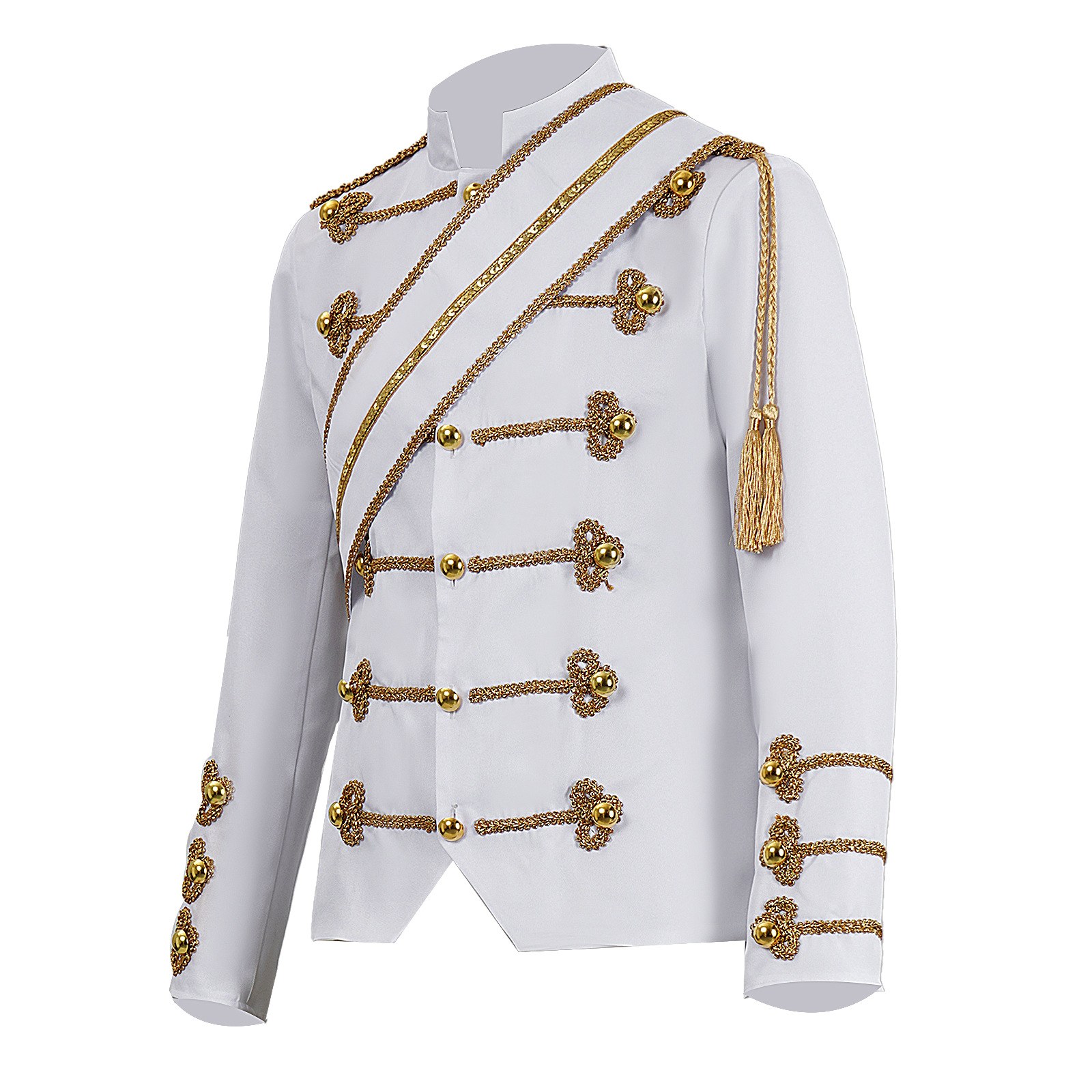 Pop King Military Jacket Costume for Men detail image 6