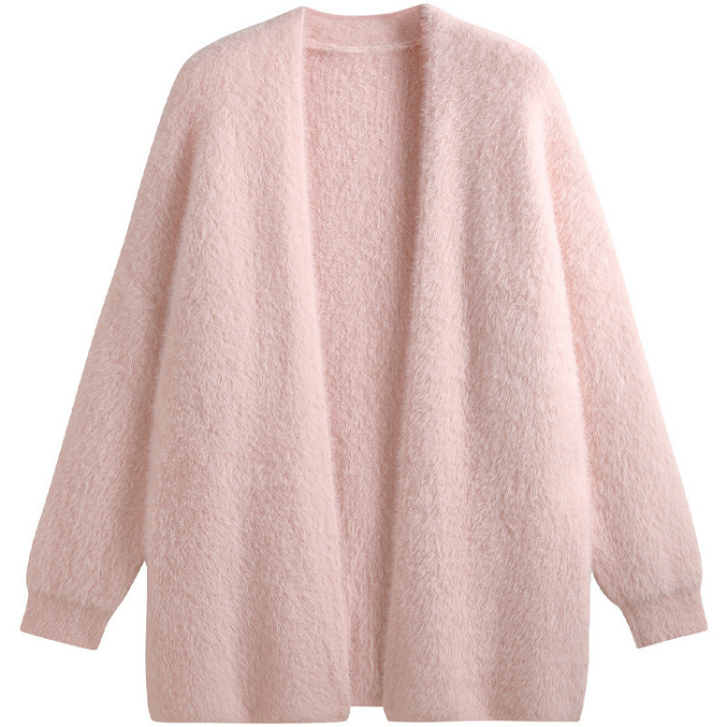 Sweater women's autumn and winter knitted cardigan jacket