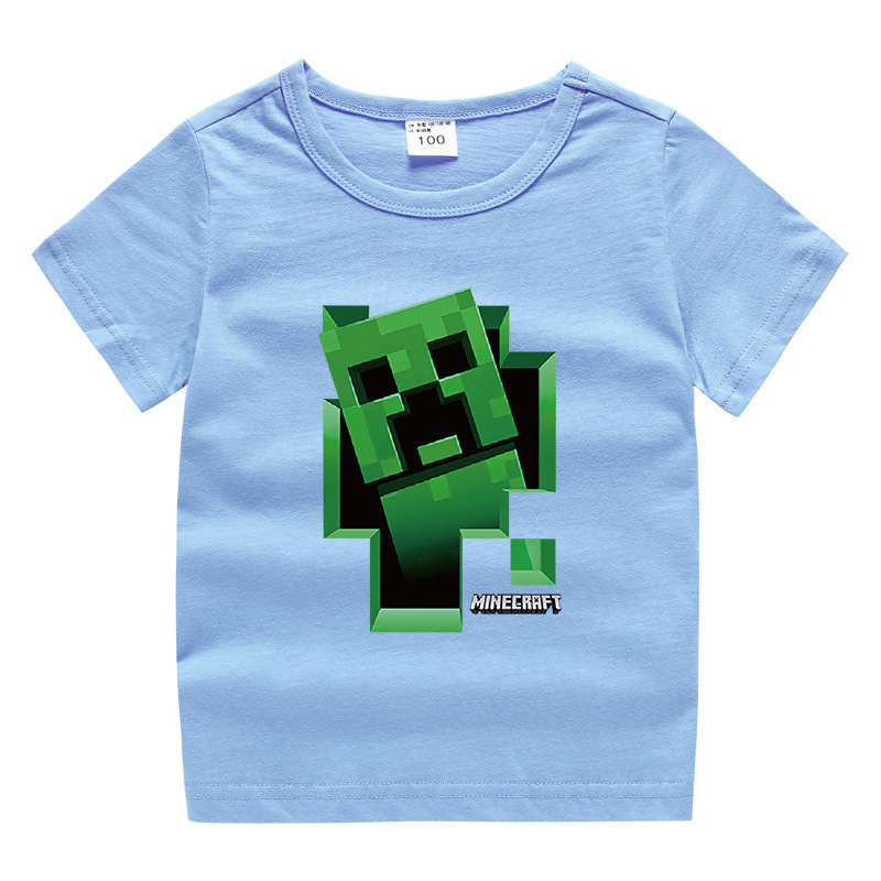 Children's summer short sleeved T-shirt
