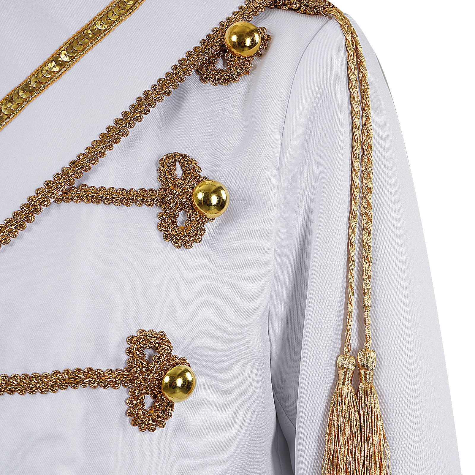 Pop King Military Jacket Costume for Men detail image 9