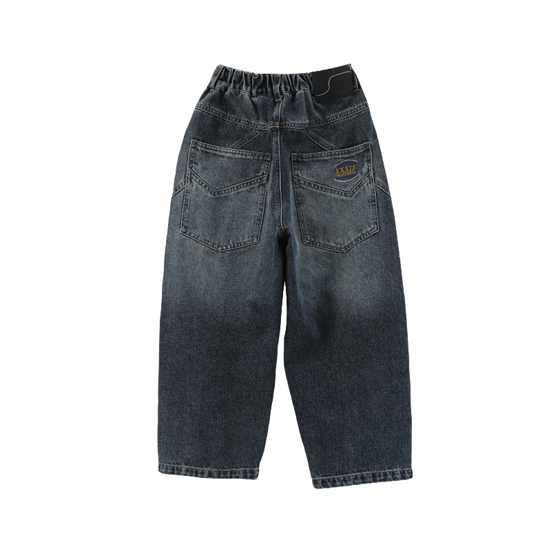 Casual Straight Leg Jeans for Boys