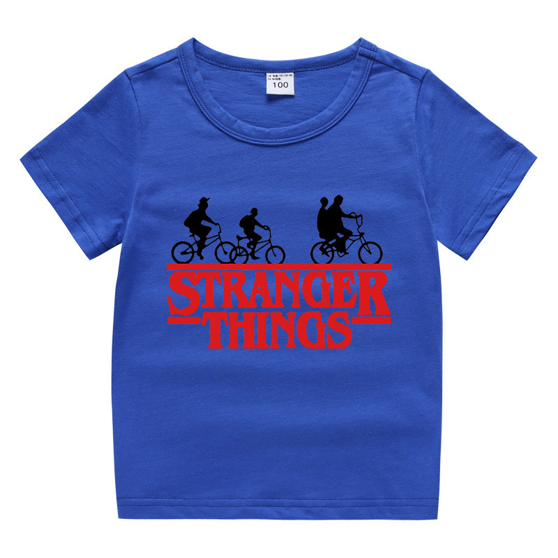 Children's summer short sleeved T-shirt