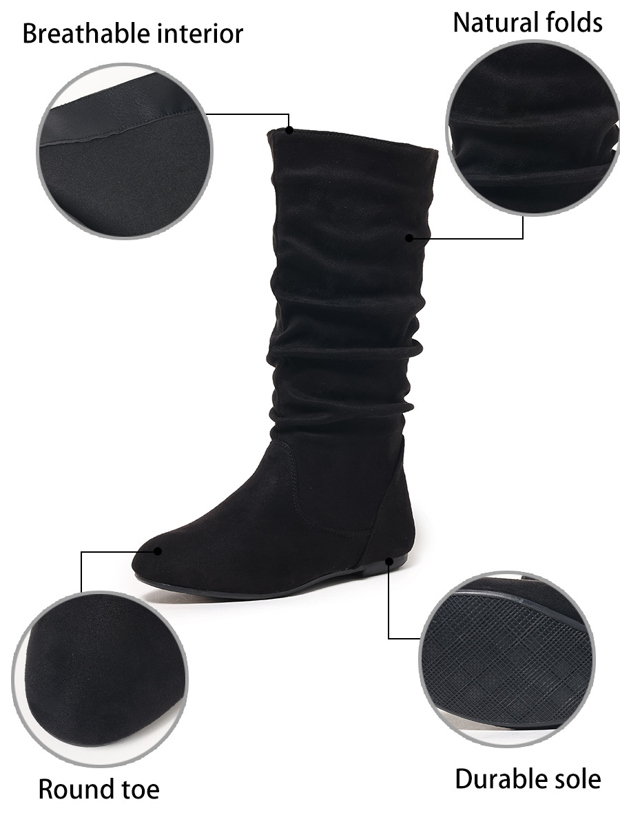 Women's suede boots – casual everyday wear