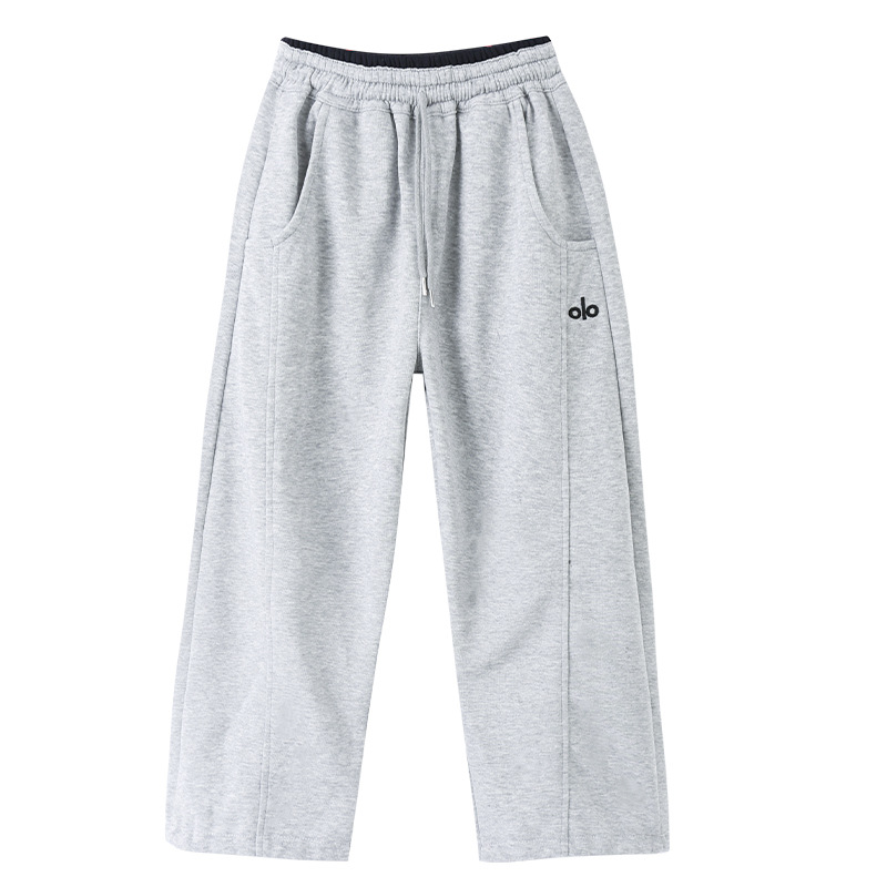 Casual Straight Leg Tapered Pants for Girls