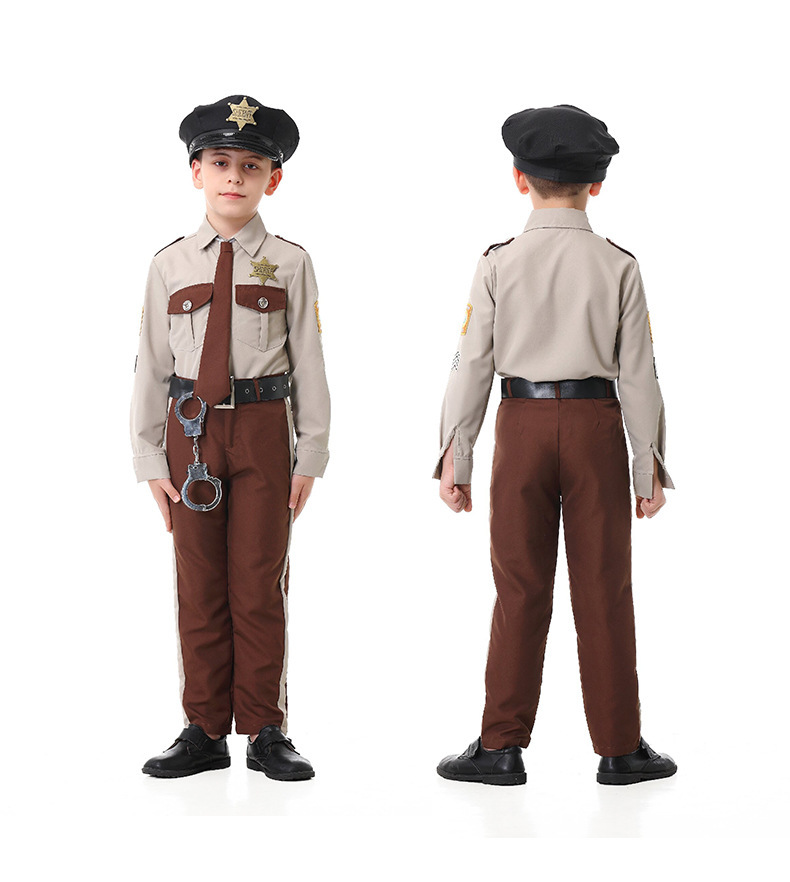Police Chief Costume for Kids and Adults detail image 13