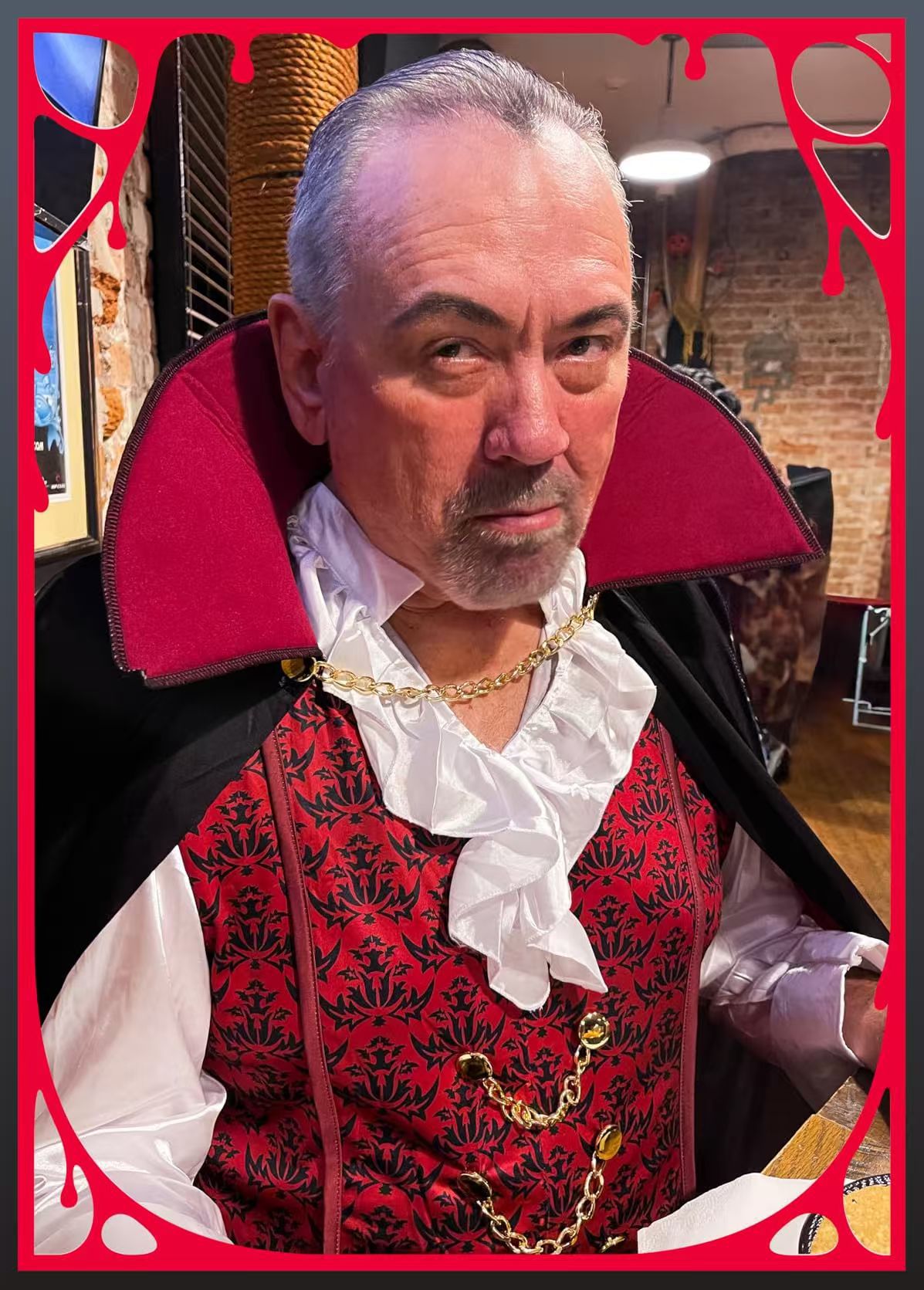 Vampire Devil Costume for Men detail image 9