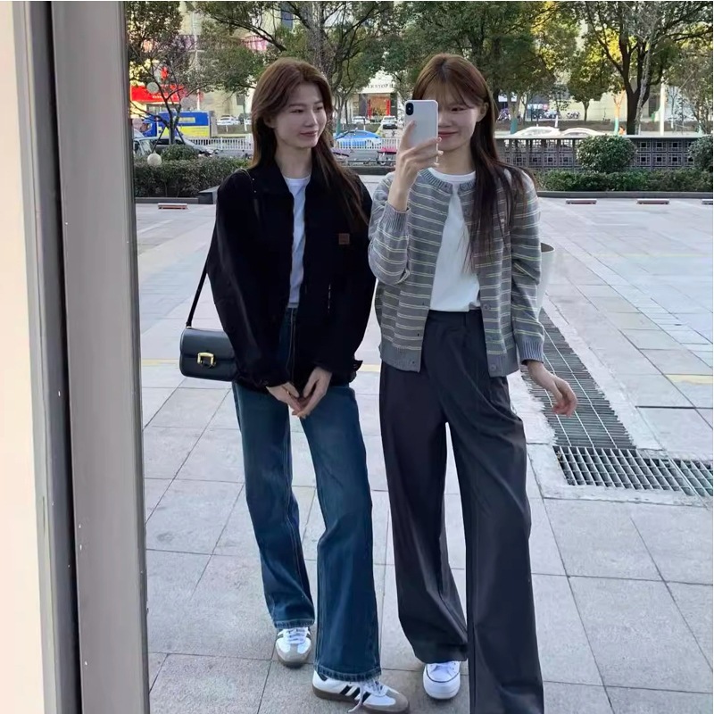 Loose casual lazy sweater jacket