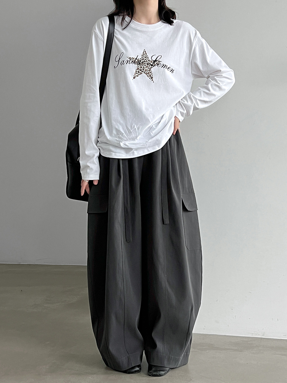 Drawstring Cargo Trousers