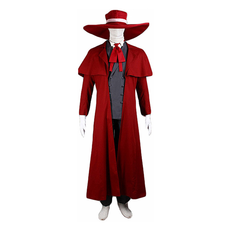 Vampire Hunter Red Coat Costume for Adults detail image 3