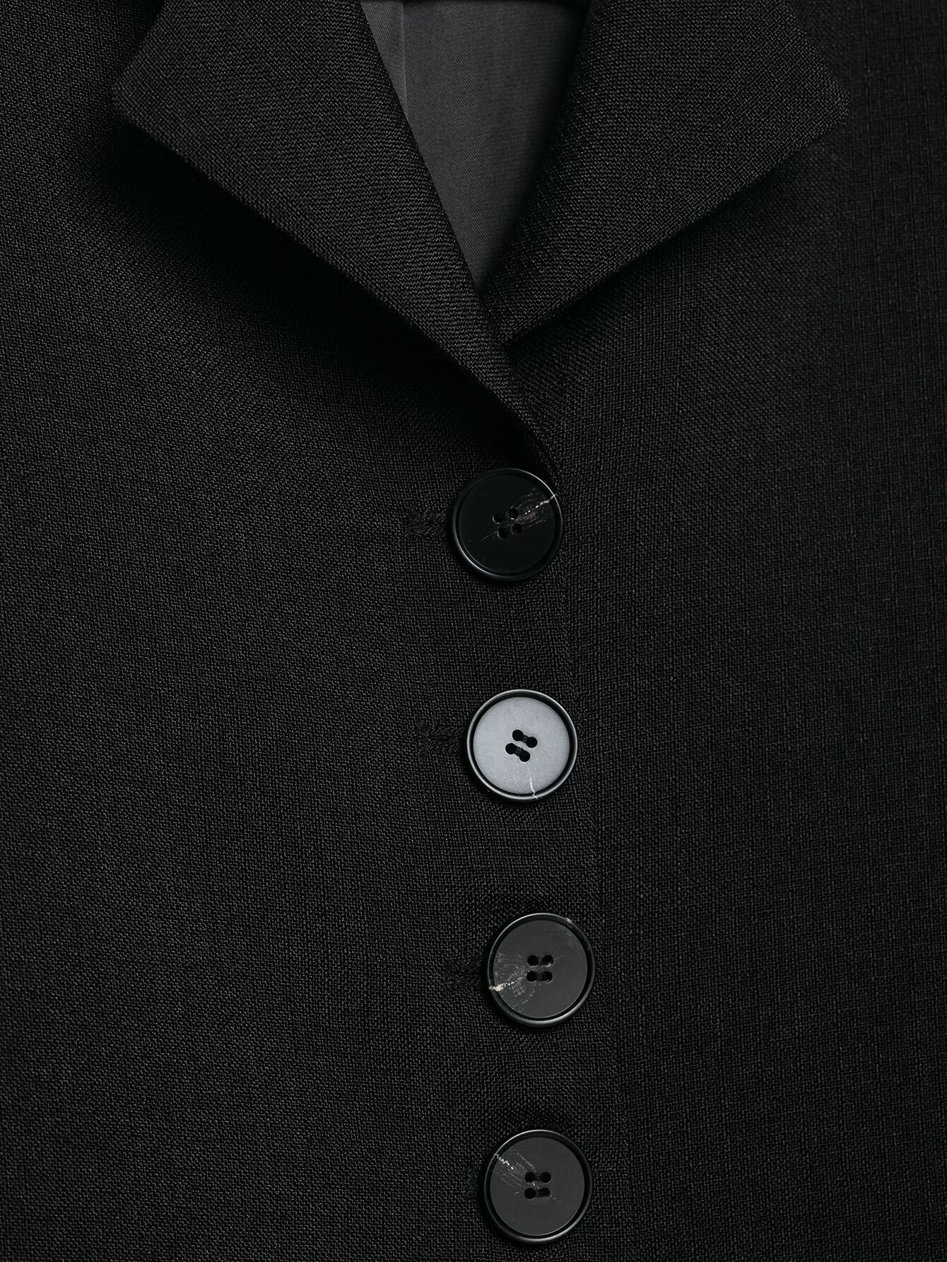 Fitted Single-Breasted Blazer