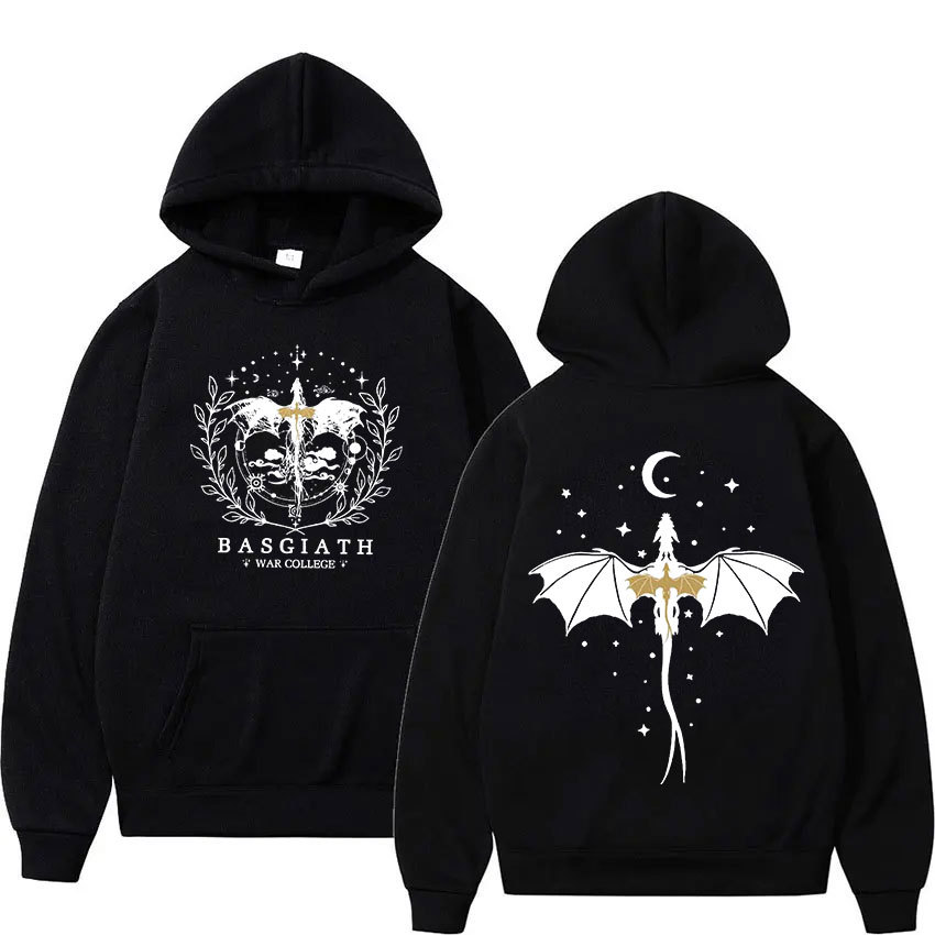 Basgiath War College Fourth Wing Hoodie Men's