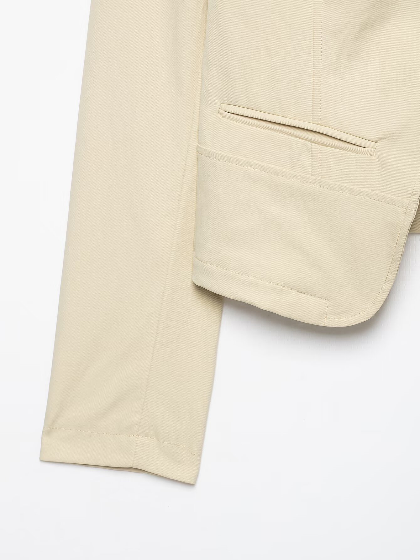 Asymmetric Button Jacket